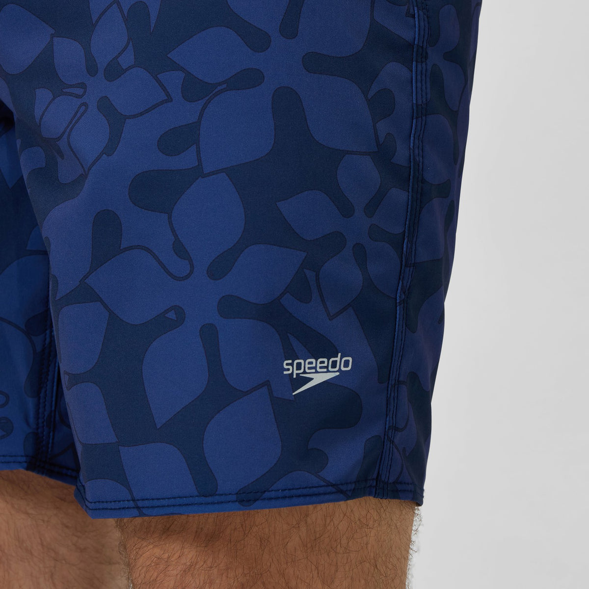 Speedo Lookout Printed Swim Shorts Navy