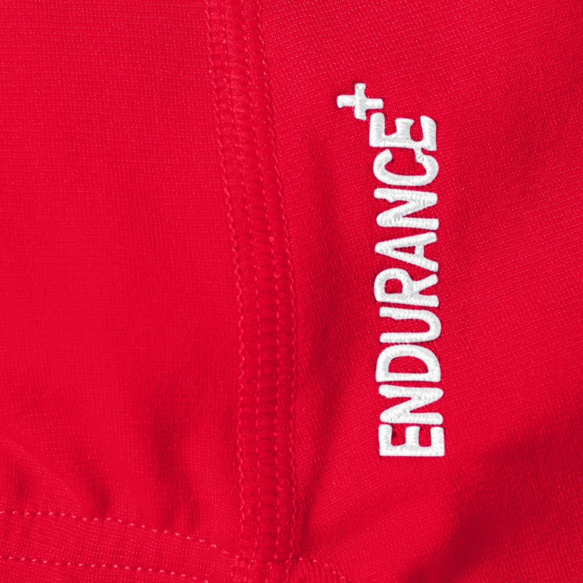 Speedo Girls' Endurance+ Medalist Swimsuit Red