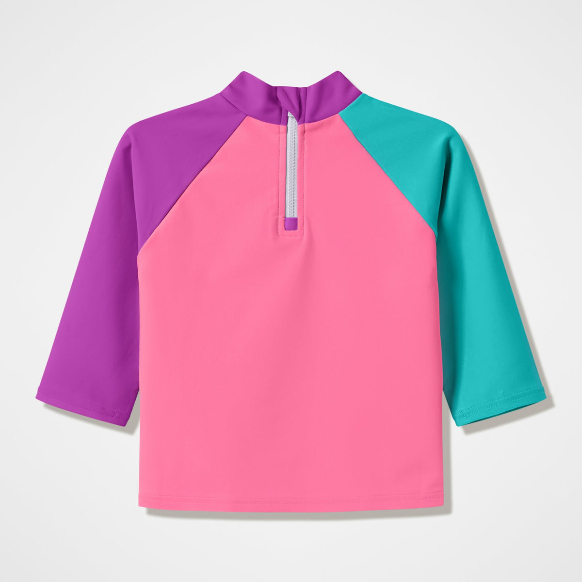 Speedo Infants Long Sleeve Rashguard Pink/Blue