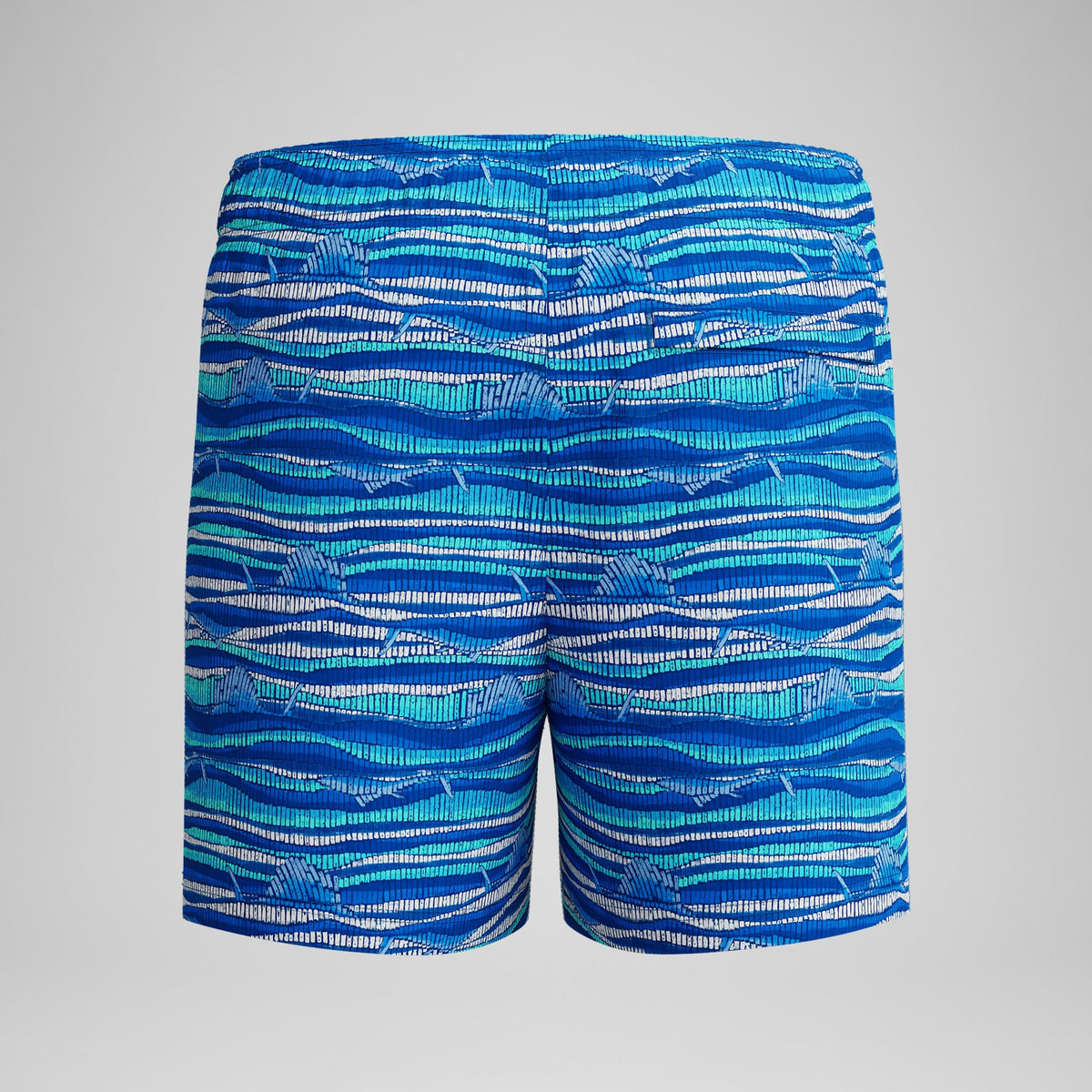 Speedo Boys Printed Swim Shorts Blue