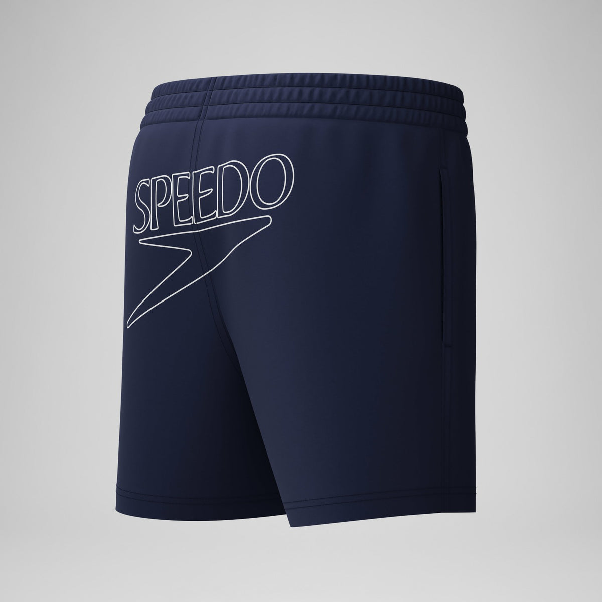 Speedo Boys Classic Logo Swim Shorts Navy