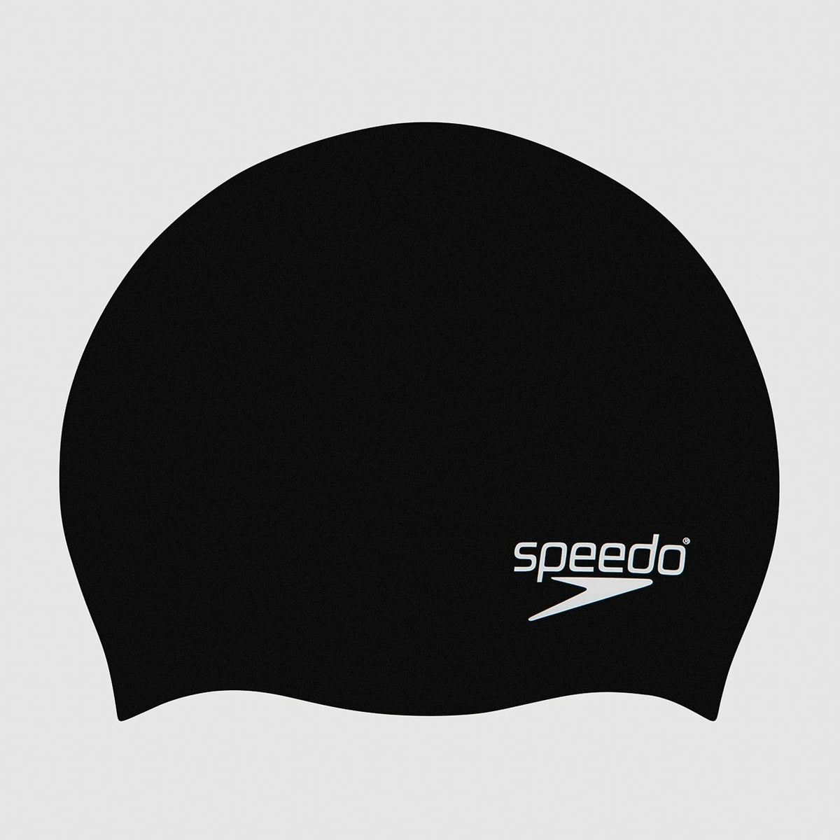 Speedo Unisex Junior Silicone Cap Black