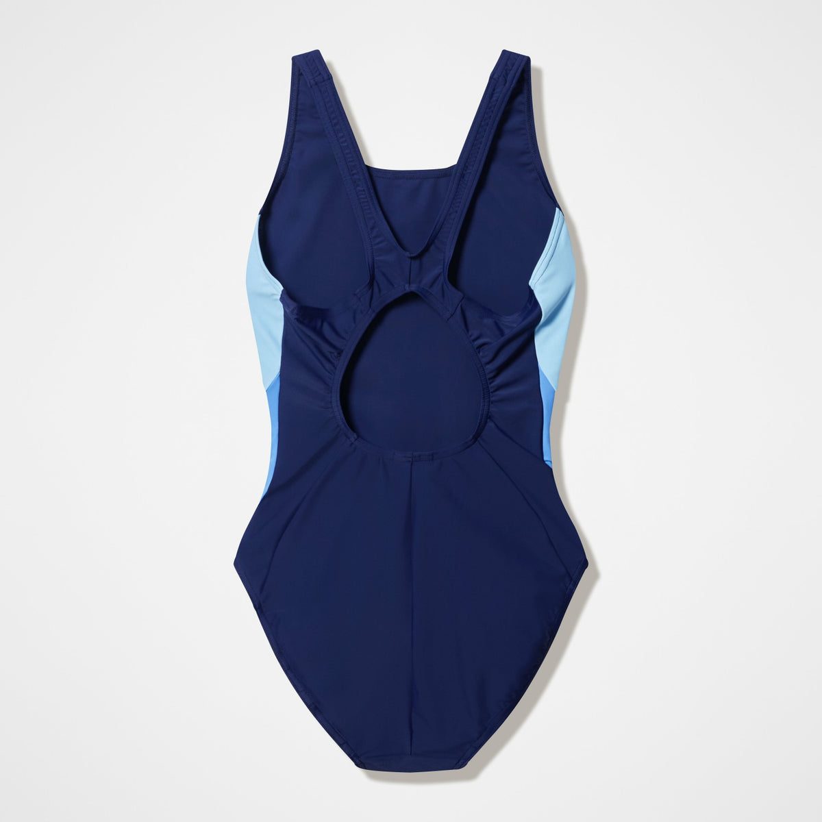 Speedo Colourblock Muscleback Swimsuit Navy/Blue