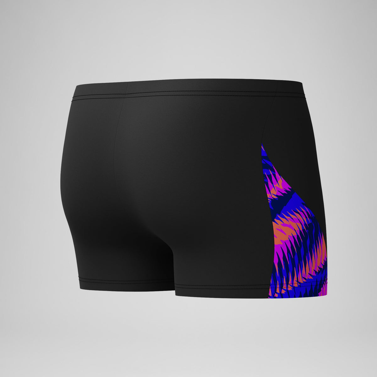Speedo Club Training Printed V-Cut Aquashorts Black/Pink