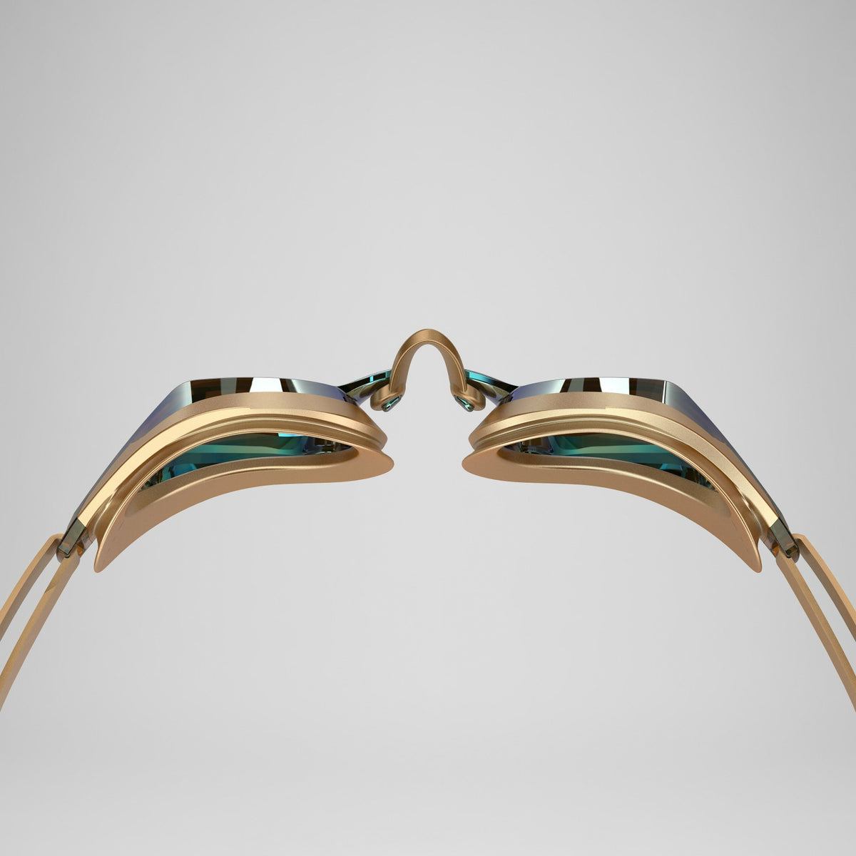Speedo Adult Fastskin Speed Socket 2.0 Mirror Goggles Gold