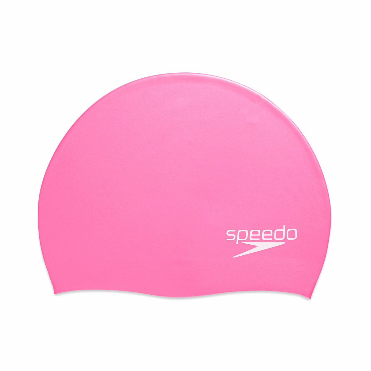 Speedo Adult Elastomeric Solid Silicone Cap Pink