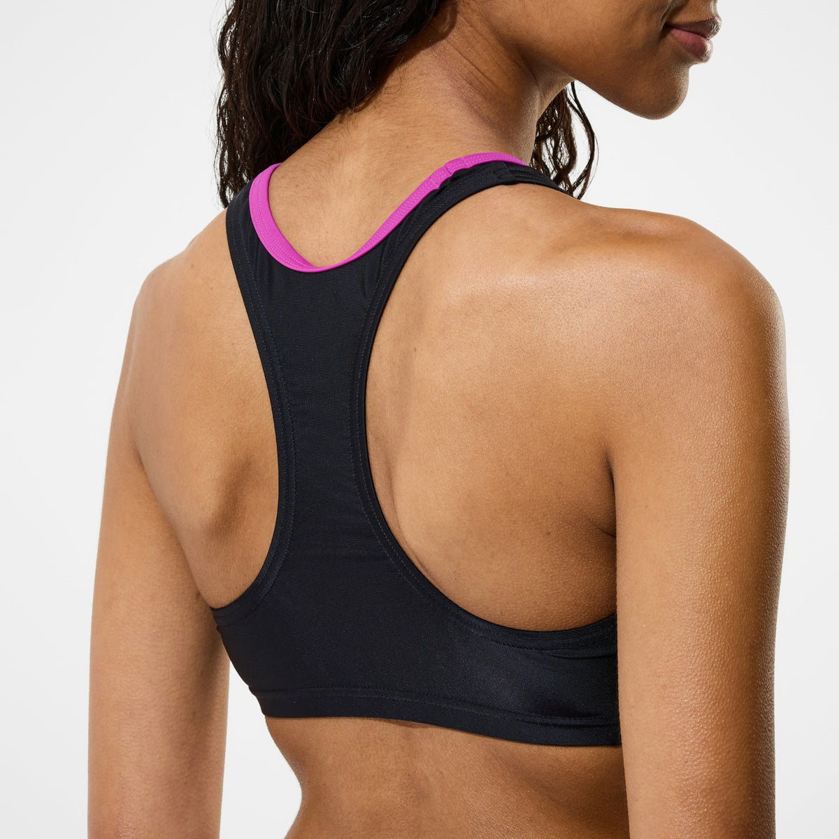 Speedo Racerback Bikini Set Black