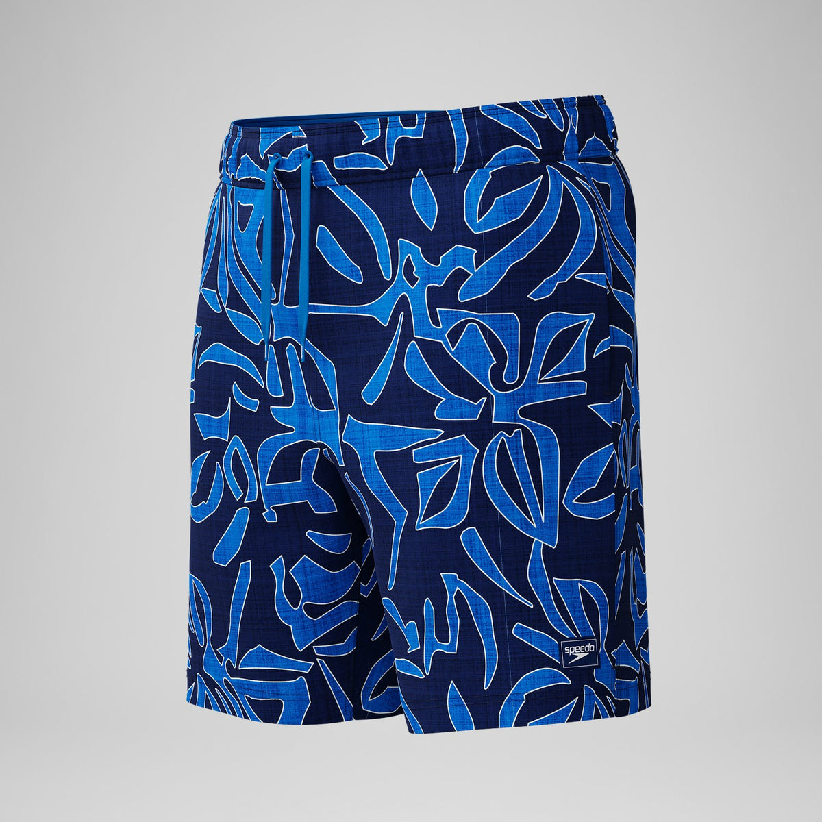 Speedo Redondo Edge Printed Swim Shorts Blue