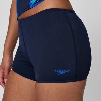 Speedo Hyperboom Splice Tankini Set Navy/Green