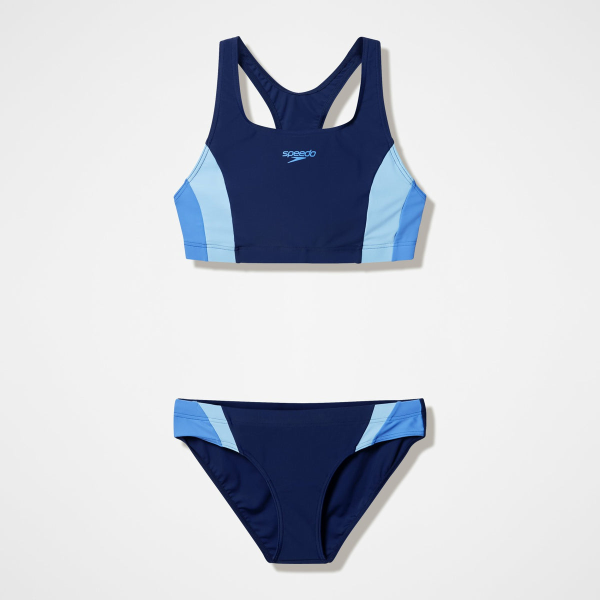 Speedo Colourblock Bikini Set Navy/Blue