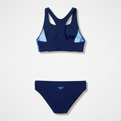 Speedo Colourblock Bikini Set Navy/Blue
