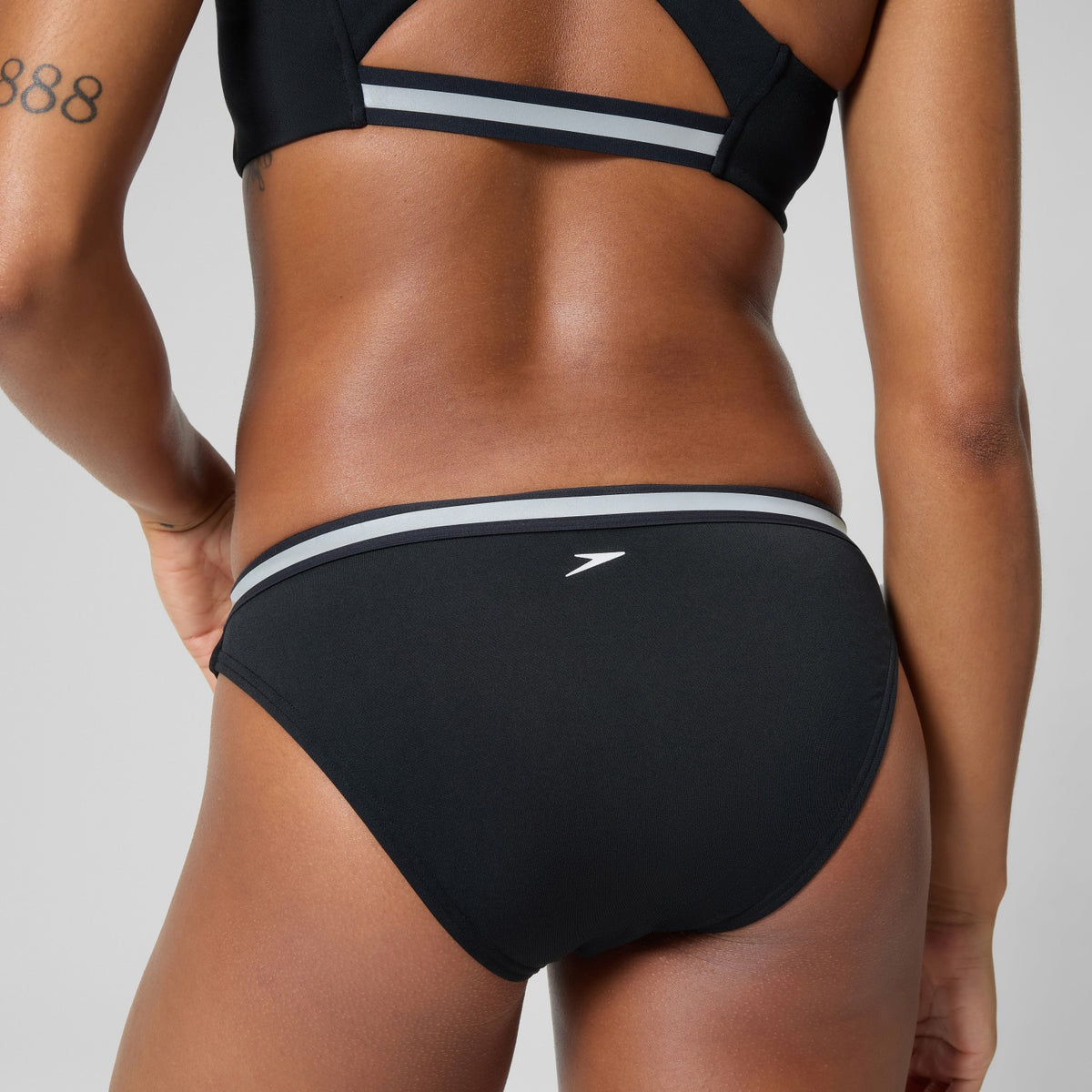 Speedo Vanquisher Collection Two Piece Set Black/Grey