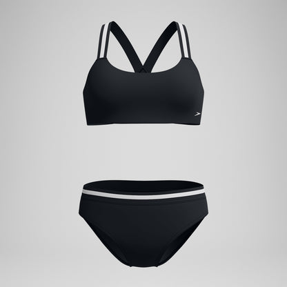 Speedo Vanquisher Collection Two Piece Set Black/Grey
