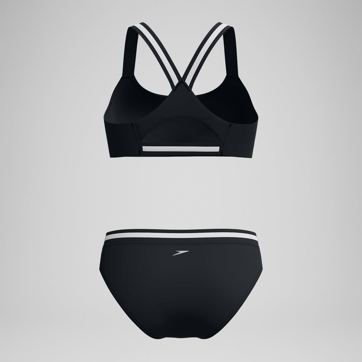 Speedo Vanquisher Collection Two Piece Set Black/Grey