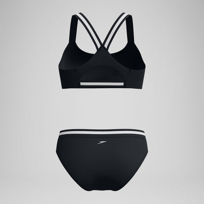 Speedo Vanquisher Collection Two Piece Set Black/Grey