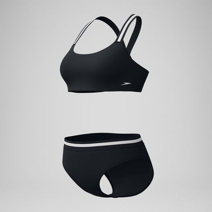Speedo Vanquisher Collection Two Piece Set Black/Grey