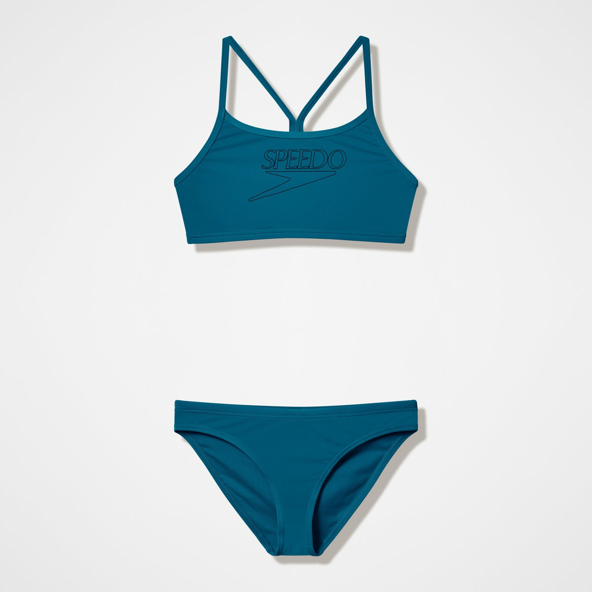 Speedo Endurance+ Logo Thinstrap Bikini Set Green