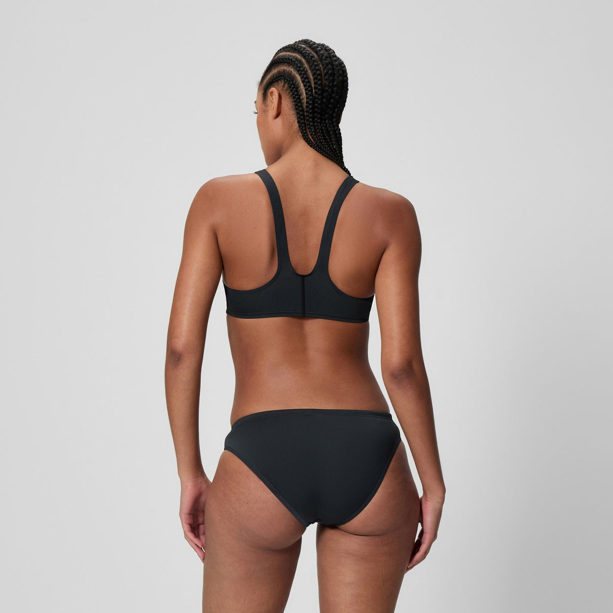 Speedo Hyperboom Butterfly Back Bikini Set Black/Pink