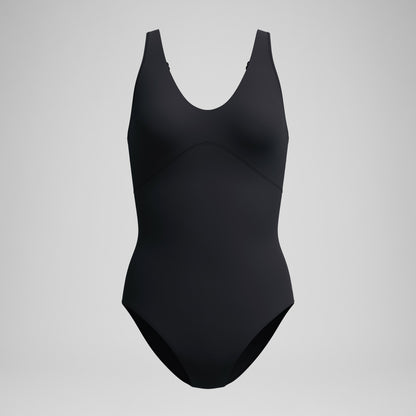 Speedo Sculpture Butterfly Back Swimsuit Black