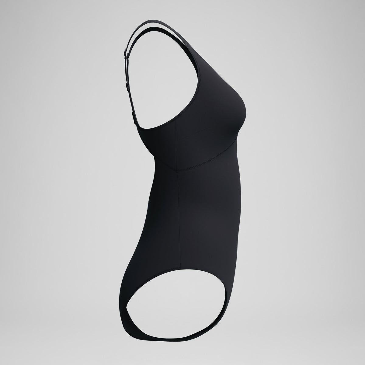 Speedo Sculpture Butterfly Back Swimsuit Black