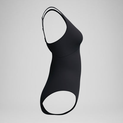 Speedo Sculpture Butterfly Back Swimsuit Black