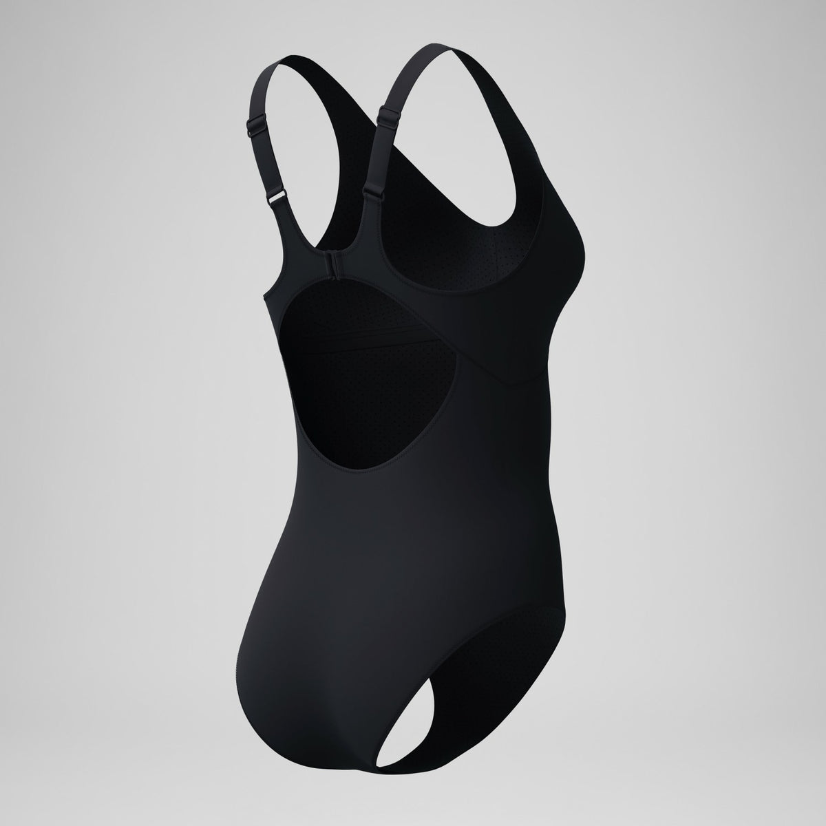 Speedo Sculpture Butterfly Back Swimsuit Black