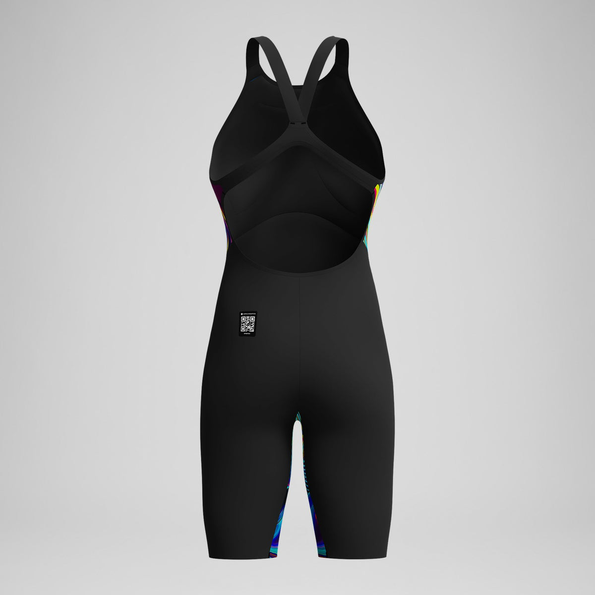 Speedo Fastskin LZR Pure Valor 2.0 Openback Kneeskin Black/Red