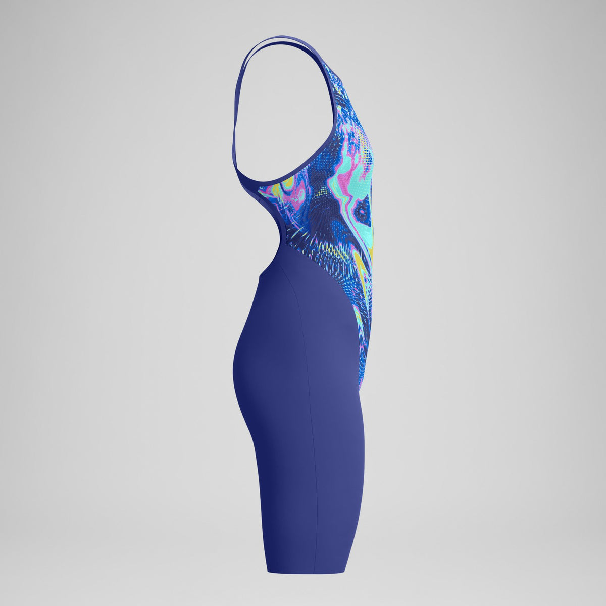 Speedo Fastskin LZR Pure Valor 2.0 Openback Kneeskin Blue/Navy