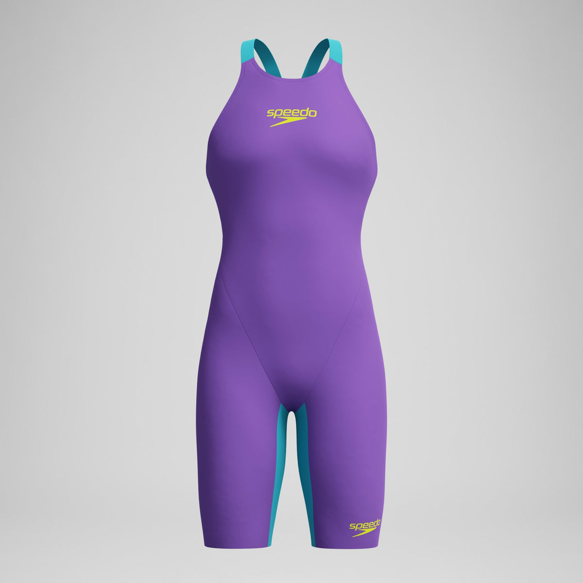 Speedo Fastskin LZR Pure Valor 2.0 Openback Kneeskin Purple/Blue