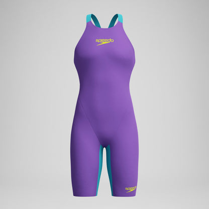Speedo Fastskin LZR Pure Valor 2.0 Openback Kneeskin Purple/Blue