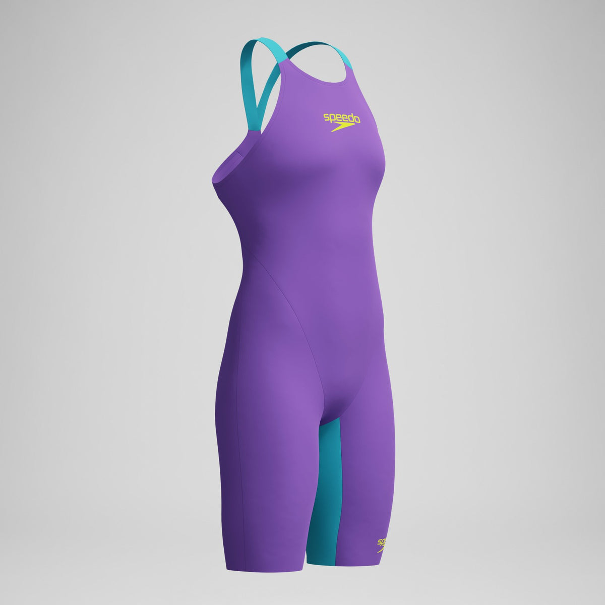 Speedo Fastskin LZR Pure Valor 2.0 Openback Kneeskin Purple/Blue