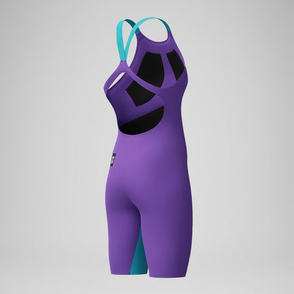 Speedo Fastskin LZR Pure Valor 2.0 Openback Kneeskin Purple/Blue
