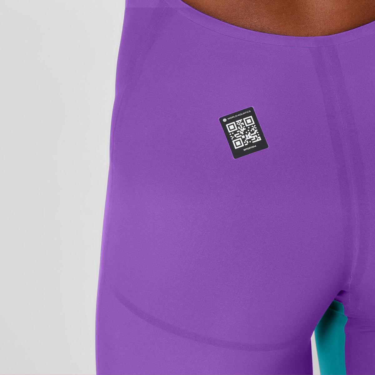 Speedo Fastskin LZR Pure Valor 2.0 Openback Kneeskin Purple/Blue