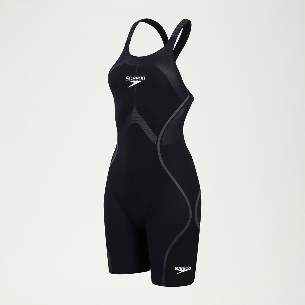 Speedo Fastskin LZR Pure Intent 2.0 Openback Kneeskin Black/Iridescen