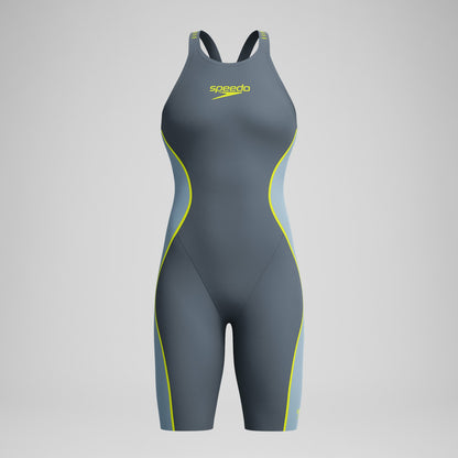 Speedo Fastskin LZR Pure Intent 2.0 Closedback Kneeskin Grey/Blue