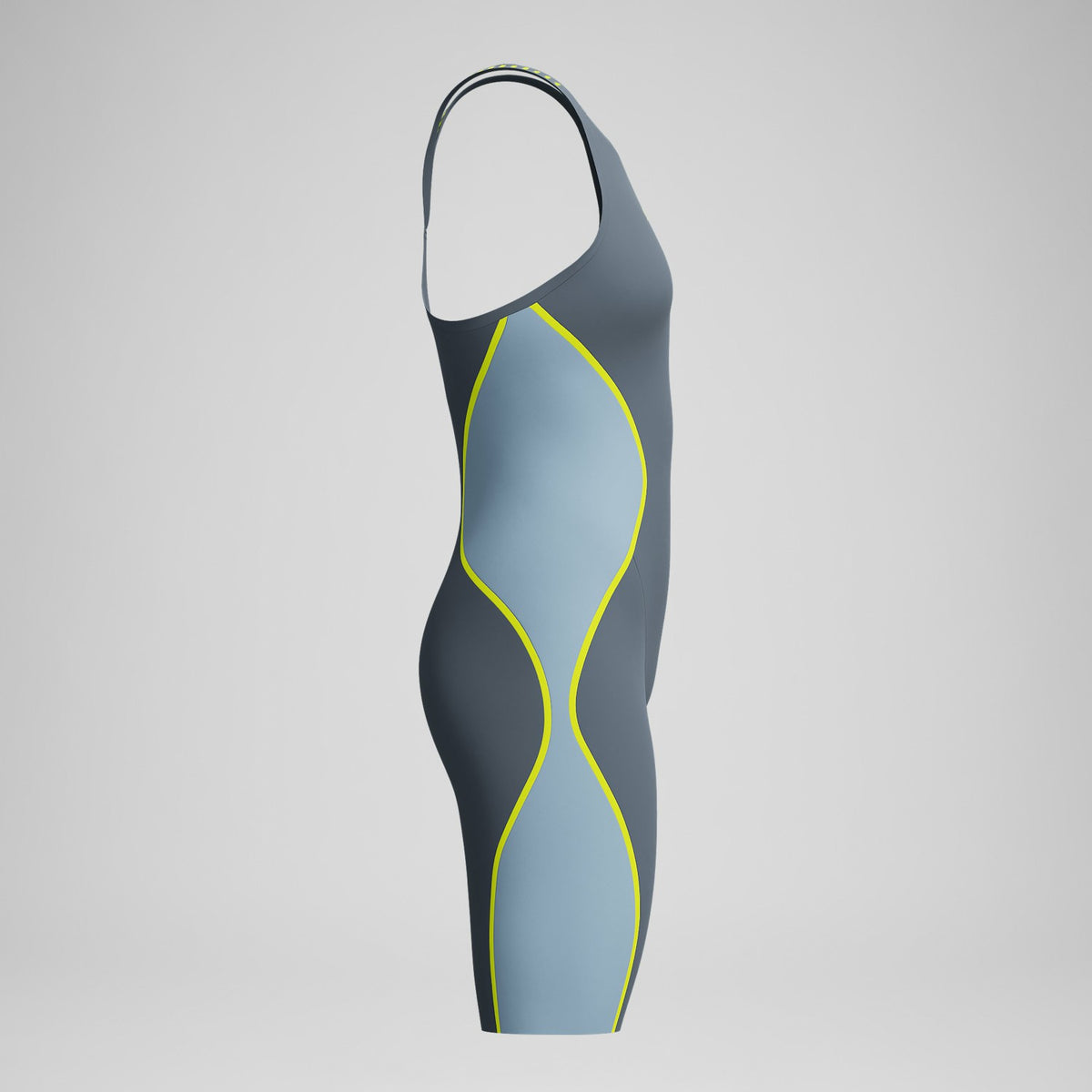 Speedo Fastskin LZR Pure Intent 2.0 Closedback Kneeskin Grey/Blue