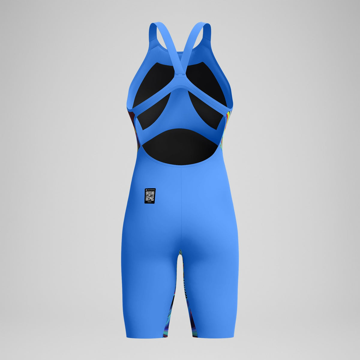 Speedo Fastskin LZR Pure Valor 2.0 Openback Kneeskin Blue/Pink