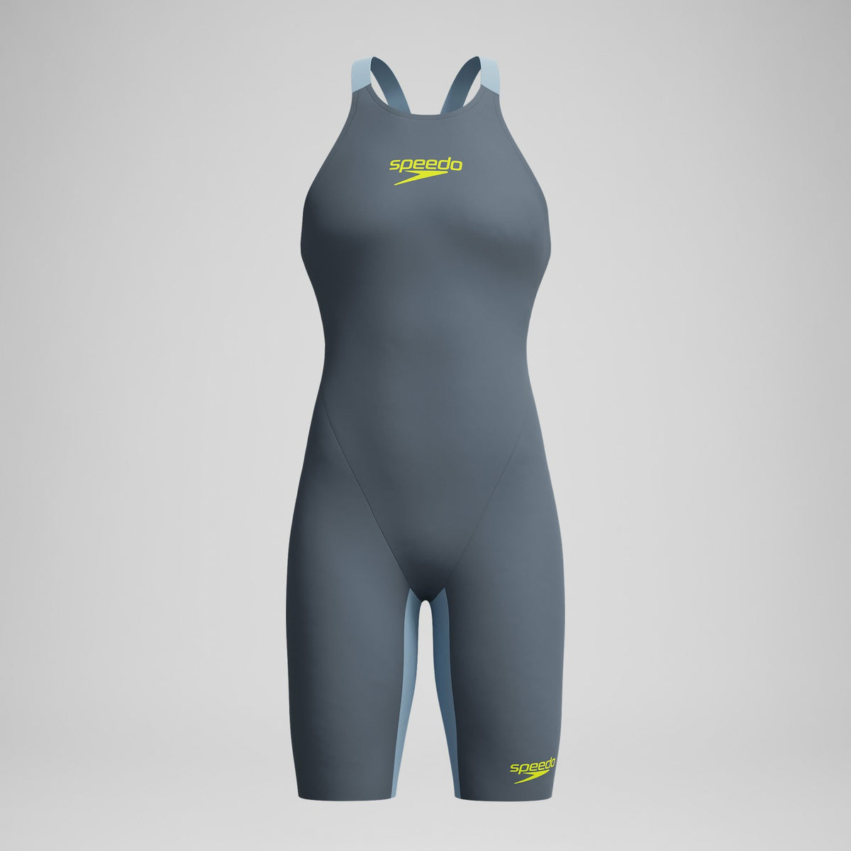 Speedo Fastskin LZR Pure Valor 2.0 Openback Kneeskin Grey/Blue