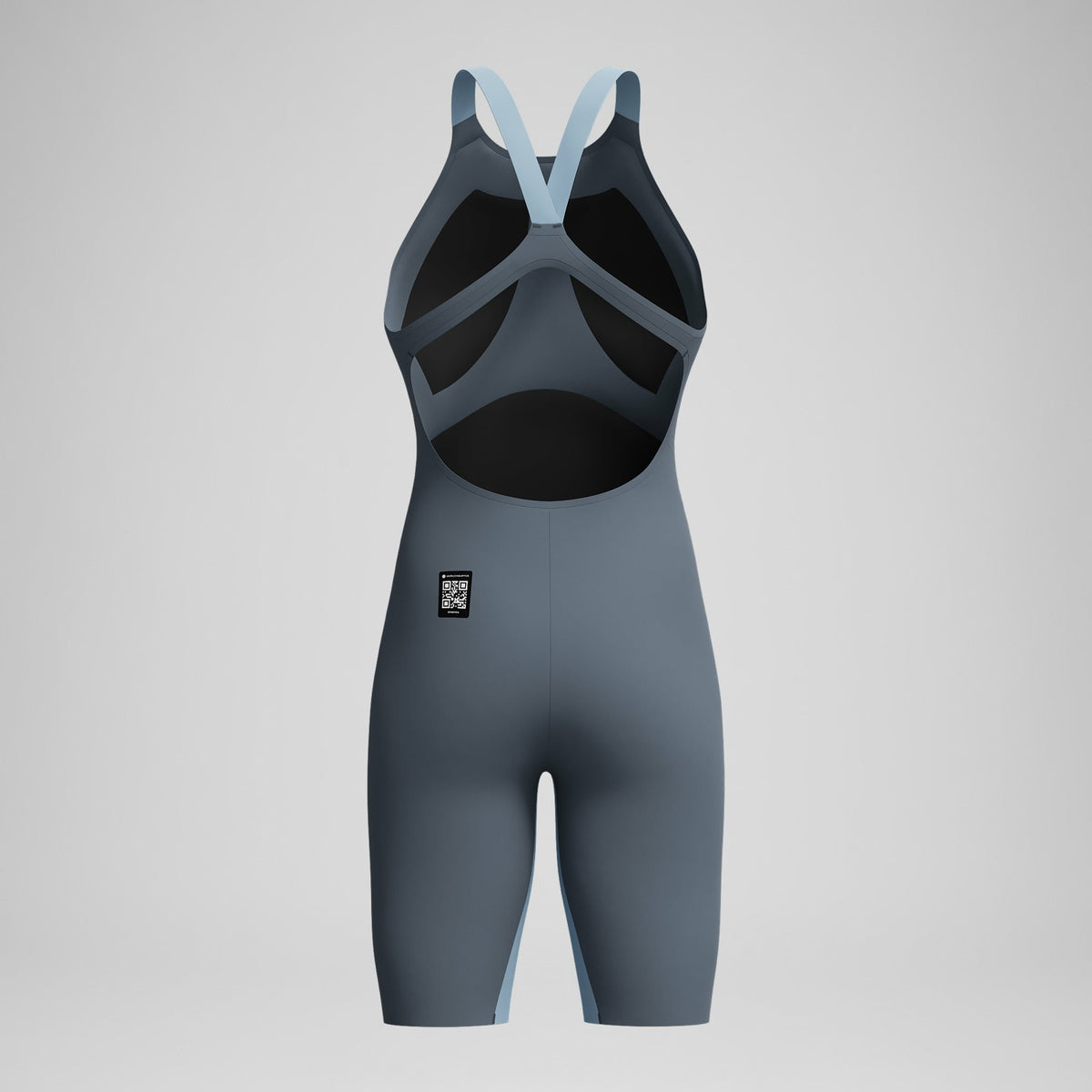 Speedo Fastskin LZR Pure Valor 2.0 Openback Kneeskin Grey/Blue