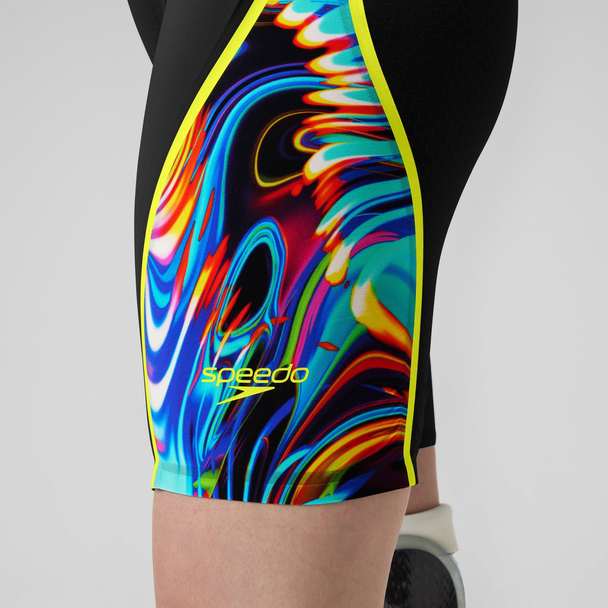 Speedo Fastskin LZR Pure Intent 2.0 Openback Kneeskin Black/Yellow