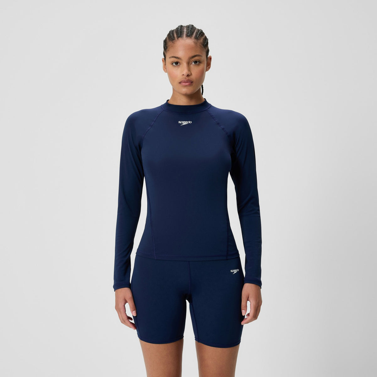 Speedo Endurance+ Long Sleeve Rashguard Navy