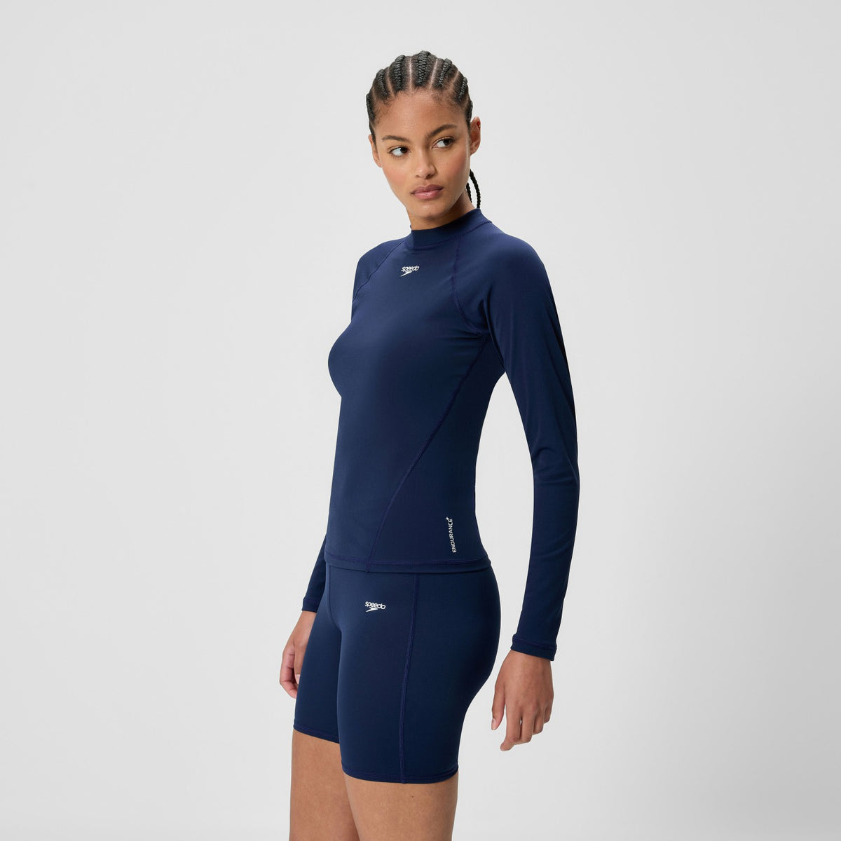 Speedo Endurance+ Long Sleeve Rashguard Navy
