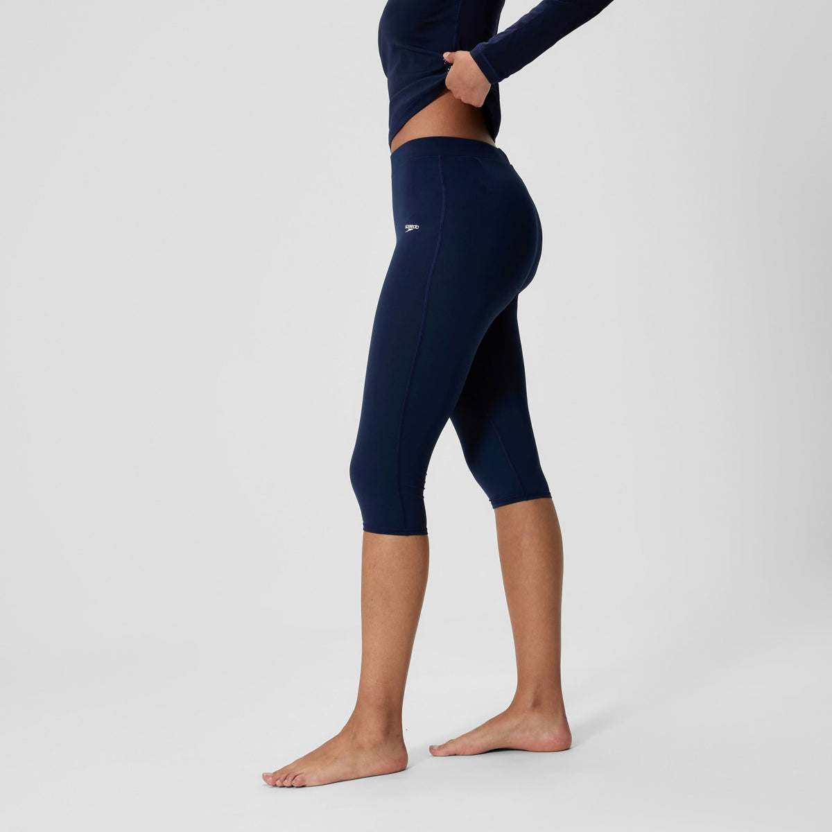 Speedo Endurance+ Three Quarter Swim Legging Navy