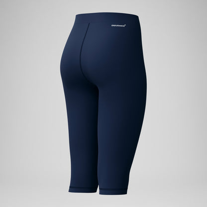 Speedo Endurance+ Three Quarter Swim Legging Navy