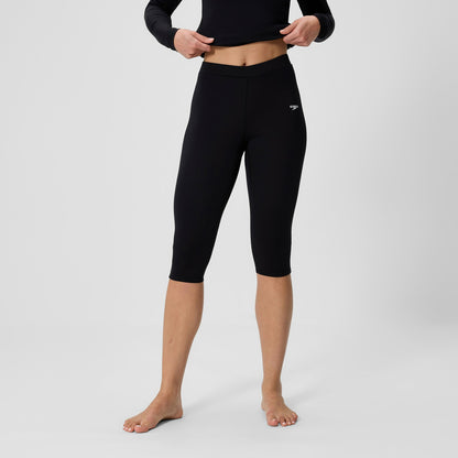 Speedo Endurance+ Three Quarter Swim Legging Black