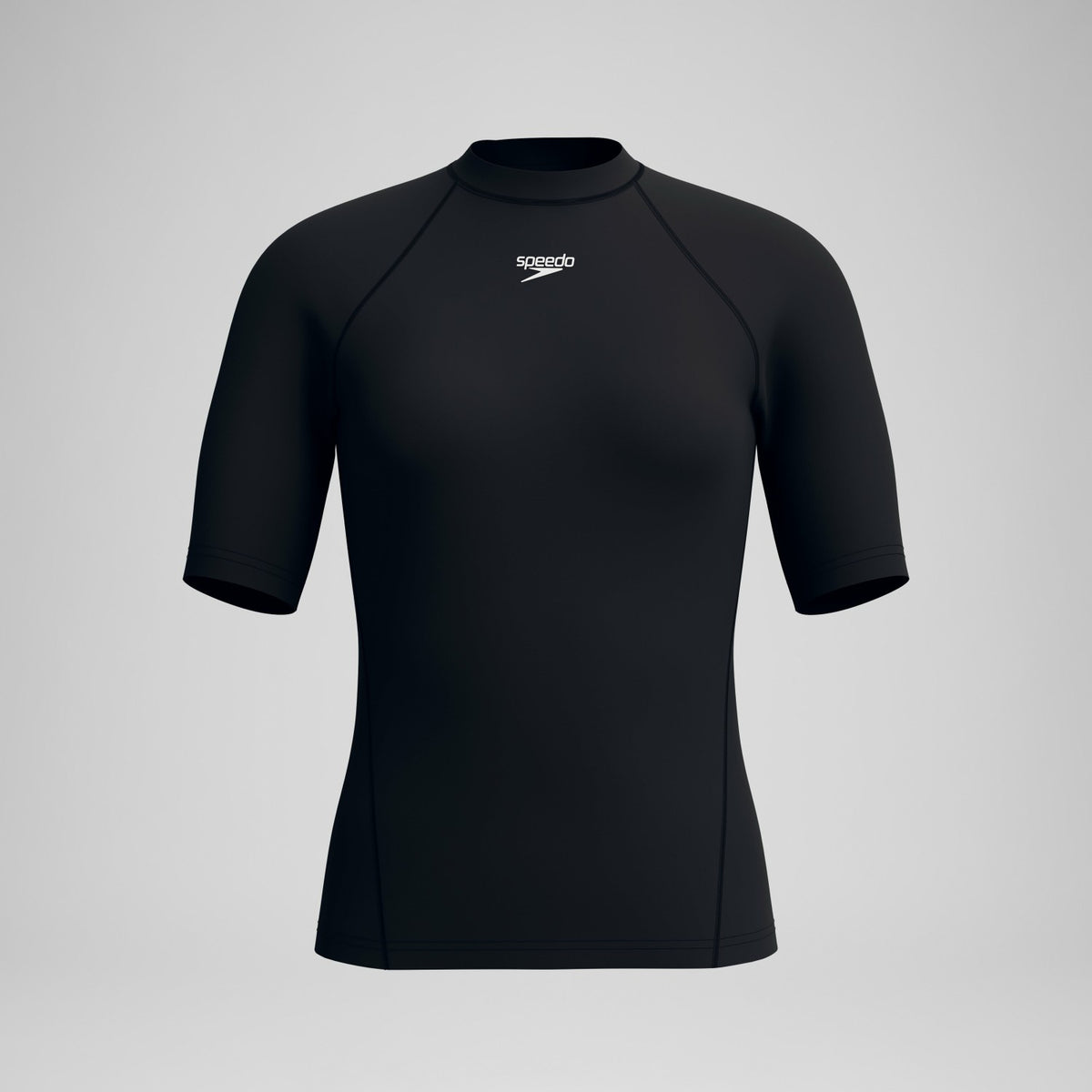 Speedo Endurance+ Short Sleeve Rashguard Black