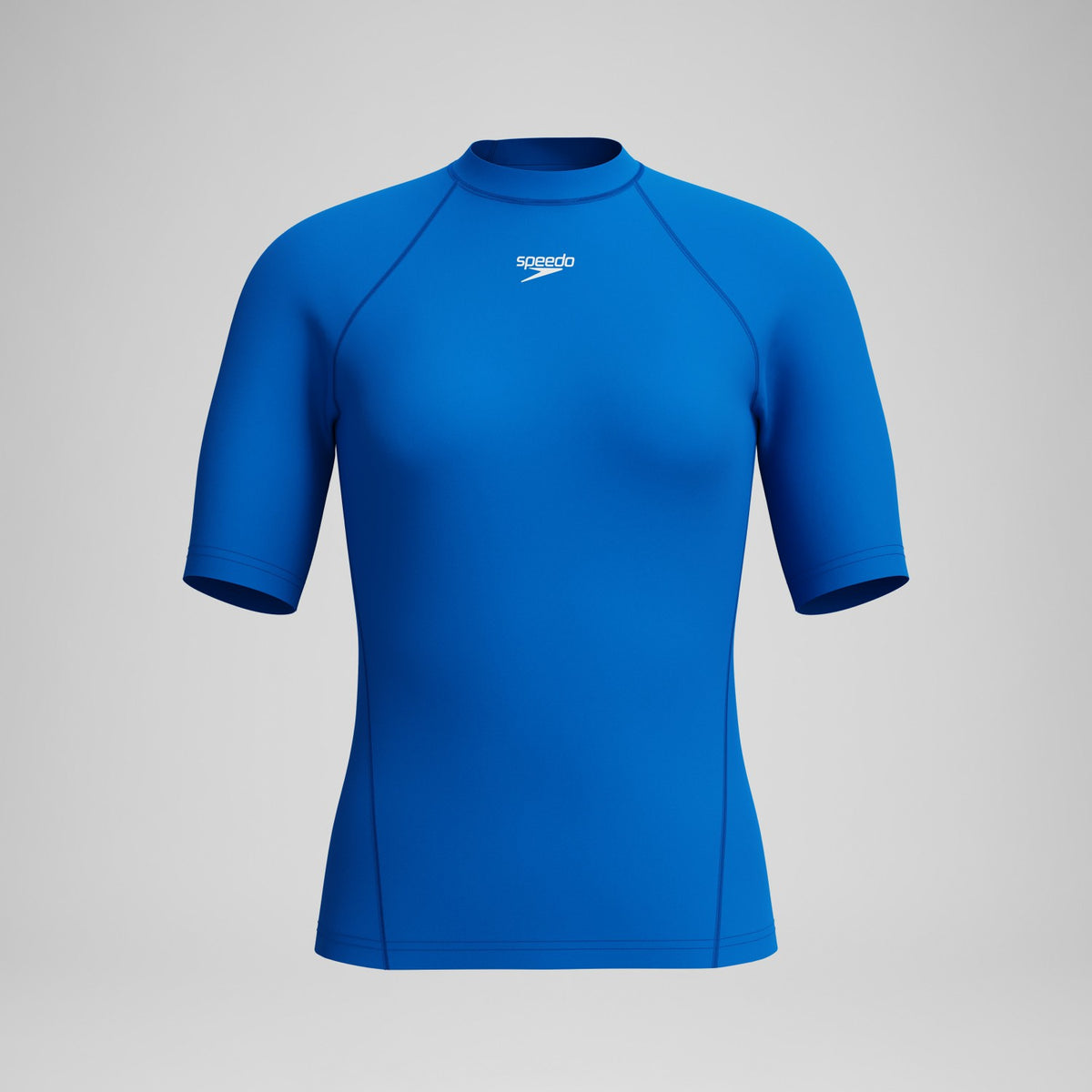 Speedo Endurance+ Short Sleeve Rashguard Blue
