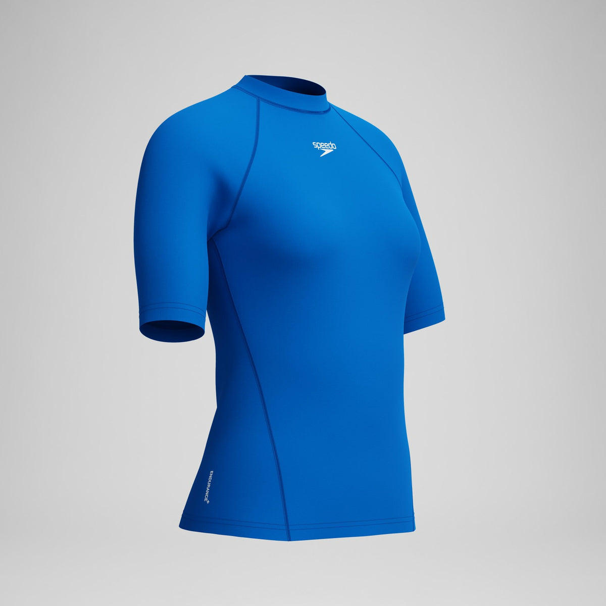 Speedo Endurance+ Short Sleeve Rashguard Blue