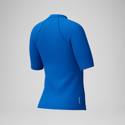 Speedo Endurance+ Short Sleeve Rashguard Blue