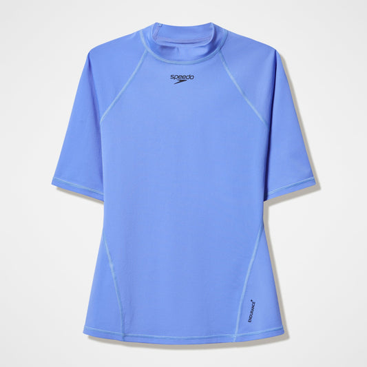 Speedo Endurance+ Short Sleeve Rashguard Blue